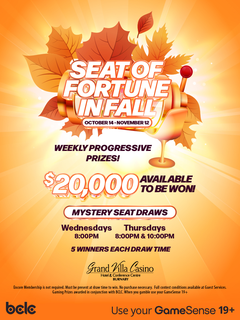 Seat of Fortune in Fall